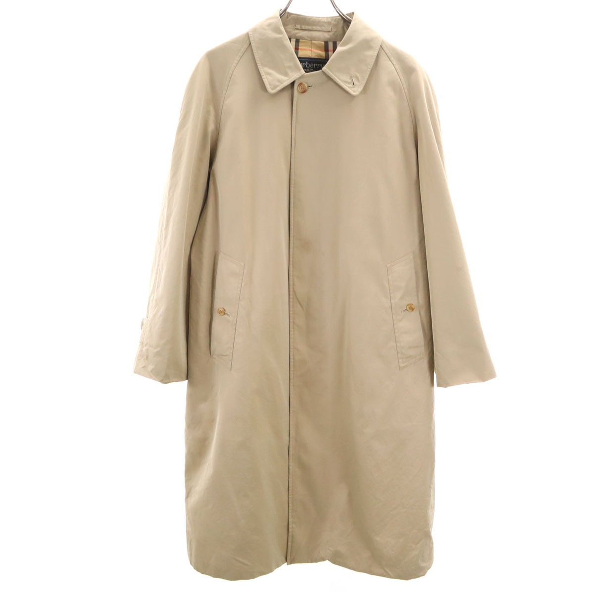 Burberrys バーバリーズ 90s オールド ステンカラーコート 92-170 ベージュ メンズ 古着