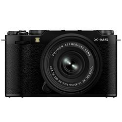 【保証開始日未記入】【他店印付/在庫あり】FUJIFILM X-M5 XC15-45mmレンズキット ブラック ミラーレスデジタルカメラ 富士フィルム