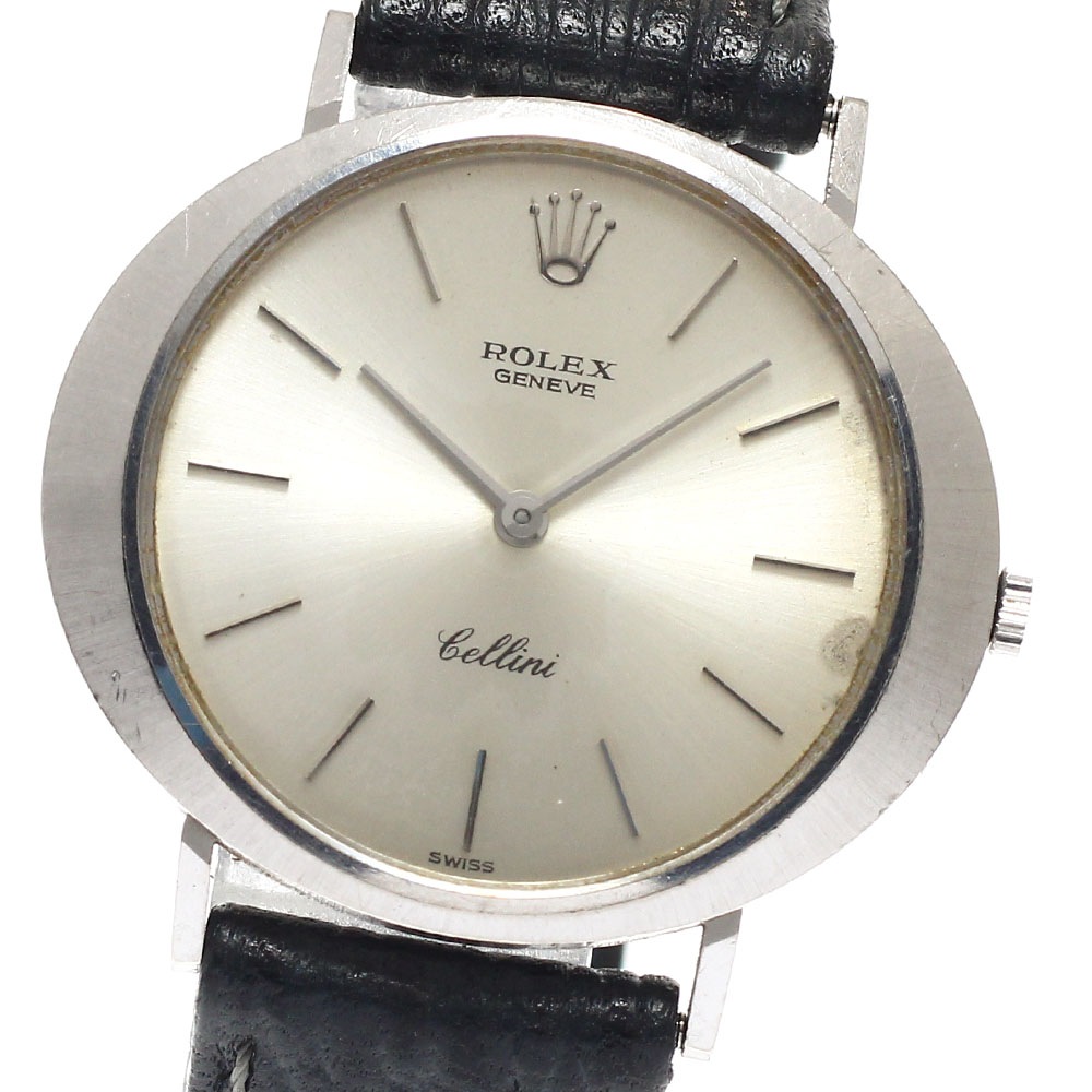 ロレックス ROLEX 3758 チェリーニ K18WG Cal.1600 手巻き メンズ _956900【中古】