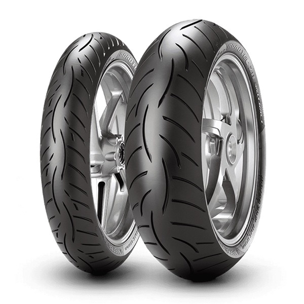 METZELER ROADTEC Z8 INTERACT 2491300 + 2491700 バイクタイヤ前後セット