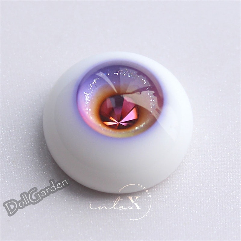 BJD ドールアイ レジンアイ 『Candy Dream 』 樹脂アイ ラメ入り ピンク系 球体関節人形用樹脂眼 12mm/14mm/16mm/18mmサイズ