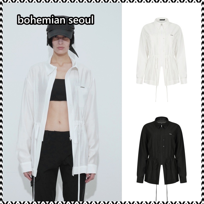 bohemian seoul 2WAY ZIP-UP SHIRT