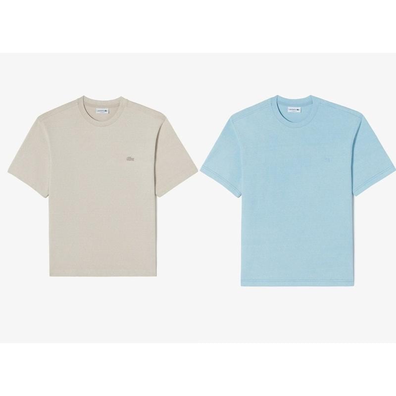 26SS(男性)男性配色ステッチ半袖Tシャツ TH328E-56G 2カラーの中から1つ選択