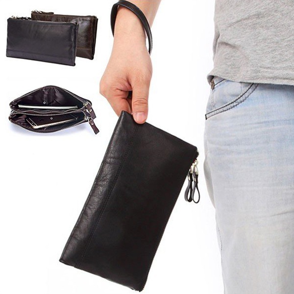 財布 メンズ クラッチバッグ 長財布 オックスフォード ブランドのギフト ビジネス カジュアル カード入れ 軽量