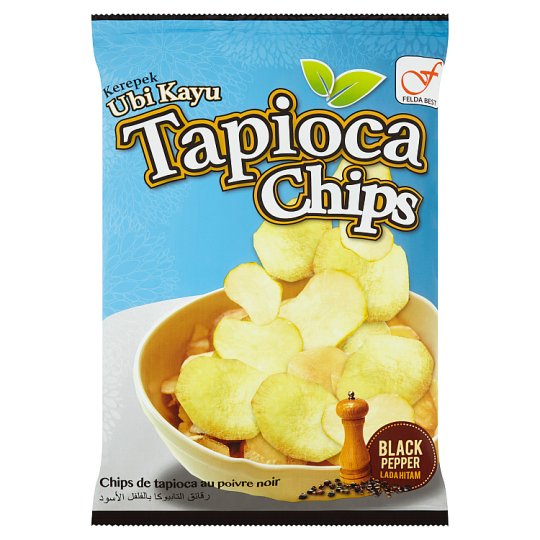 ベストフーズFelda Best Foods Black Pepper Tapioca Chips 100g