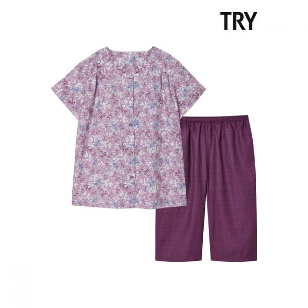 [トライ] 女性用半袖犬用パジャマ J21