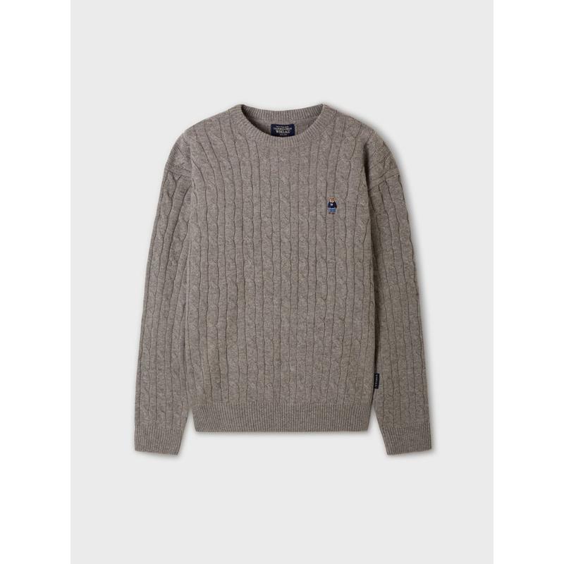 AK盆唐店 Steve Cable Sweater WHKAF4911U