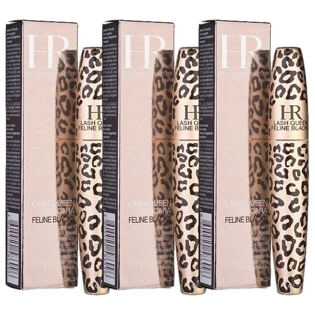 ヘレナルビンスタイン ラッシュ クイーン フェリンブラック 7.2ml x 3 01 ブラック