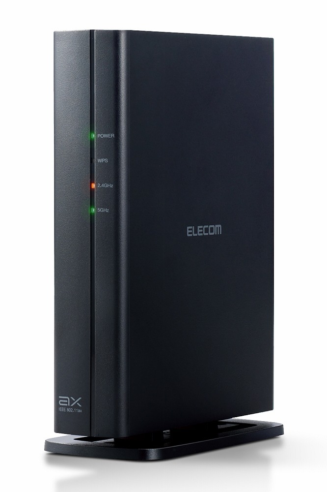 エレコムELECOM Wi-Fi 6(11ax)対応 無線Wi-Fi ギガビットルーター(2402+574Mbps) WRCX3000GS3B