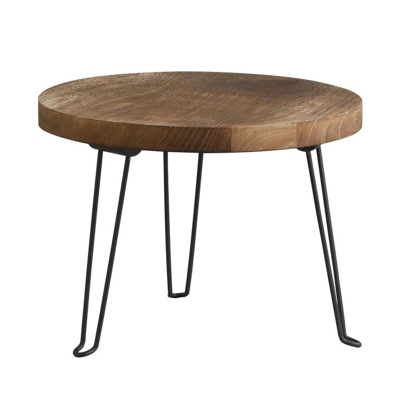 折り脚式 アーバン・フォールドラウンドテーブル ブラック S