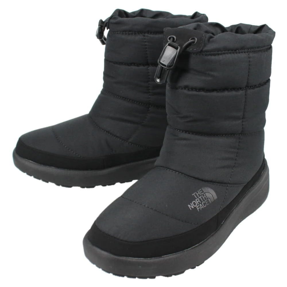 正規品 ウィメンズ ヌプシブーティウォータープルーフVIII W Nuptse Bootie WP VIII TNFブラック/TNFブラック NFW52272 KK