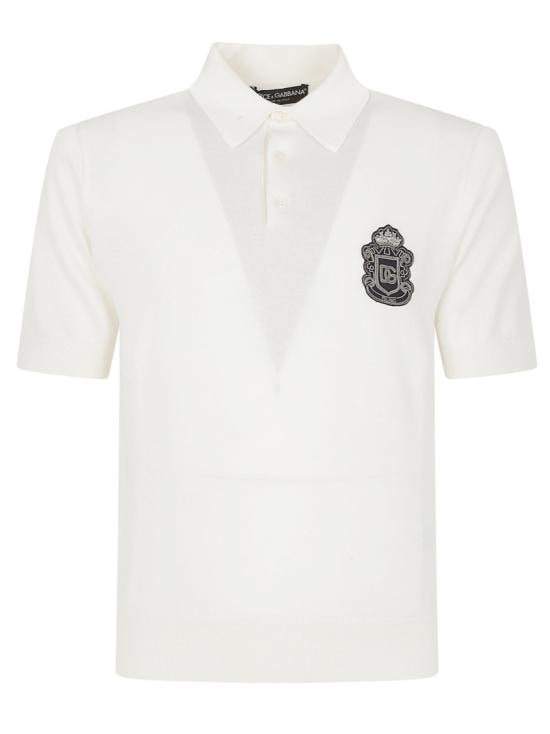 DOLCE & GABBANA Men Polo Shirts GXZ02ZJBCIUW0111 White