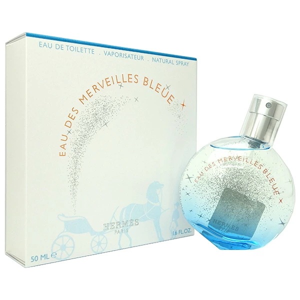 エルメス HERMES オーデメルヴェイユ ブルー EDT SP 50mlEAU DES MERVEILLES BLEUE【香水 レディース】