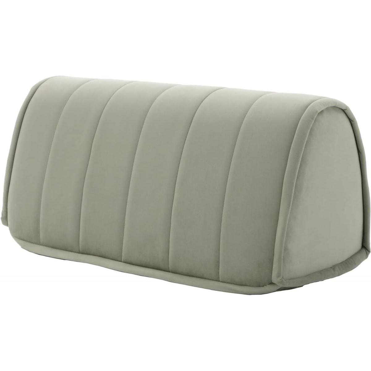 【I】セルタン 背もたれクッション 単品 ベロア生地 日本製 アーモンドグリーン A1148a-c-720GRN 背もたれ クッション【受注生産品】【代引不可/沖縄・離島不