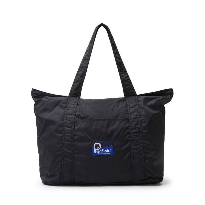 ペンフィールド PENFIELD 4月17日発送 折りたたみ式ナイロン ジョギングバッグ ブラック FS7AB16U 479970