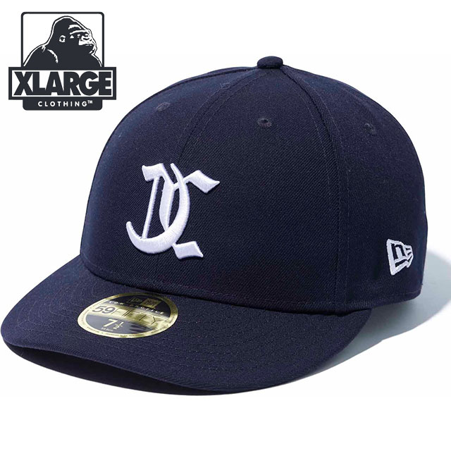 コラボ ニューエラ オールドイングリッシュキャップ [101233051001] NEWERA OLD ENGLISH CAP メンズ・レディース x-large エックスラージ 帽子 NAVY