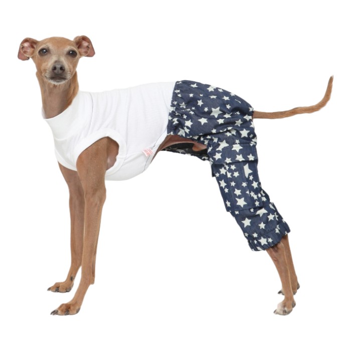 ベドリントンテリア服 2XL カーゴパンツ ロンパース ワイドパンツ つなぎ おしゃれ 韓国 犬服 中型犬 大型犬 春 夏 秋 冬 室内着