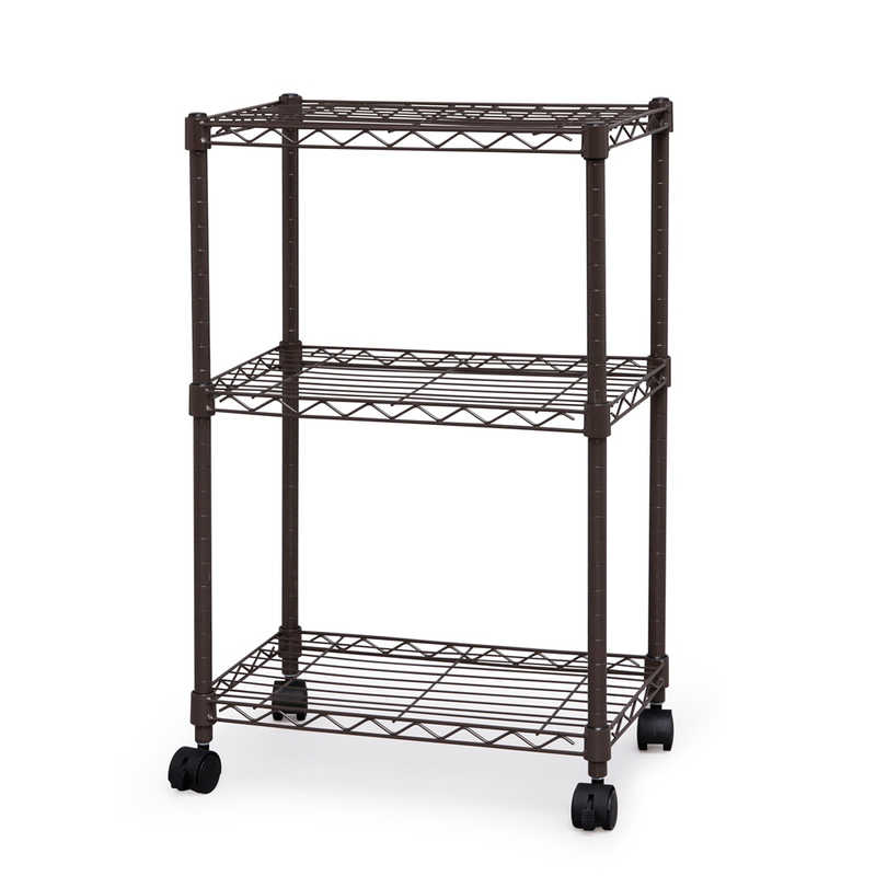 アイリスオーヤマ　IRIS OHYAMA　カラーメタルラック ブラウン CBM-44073　CBM44073