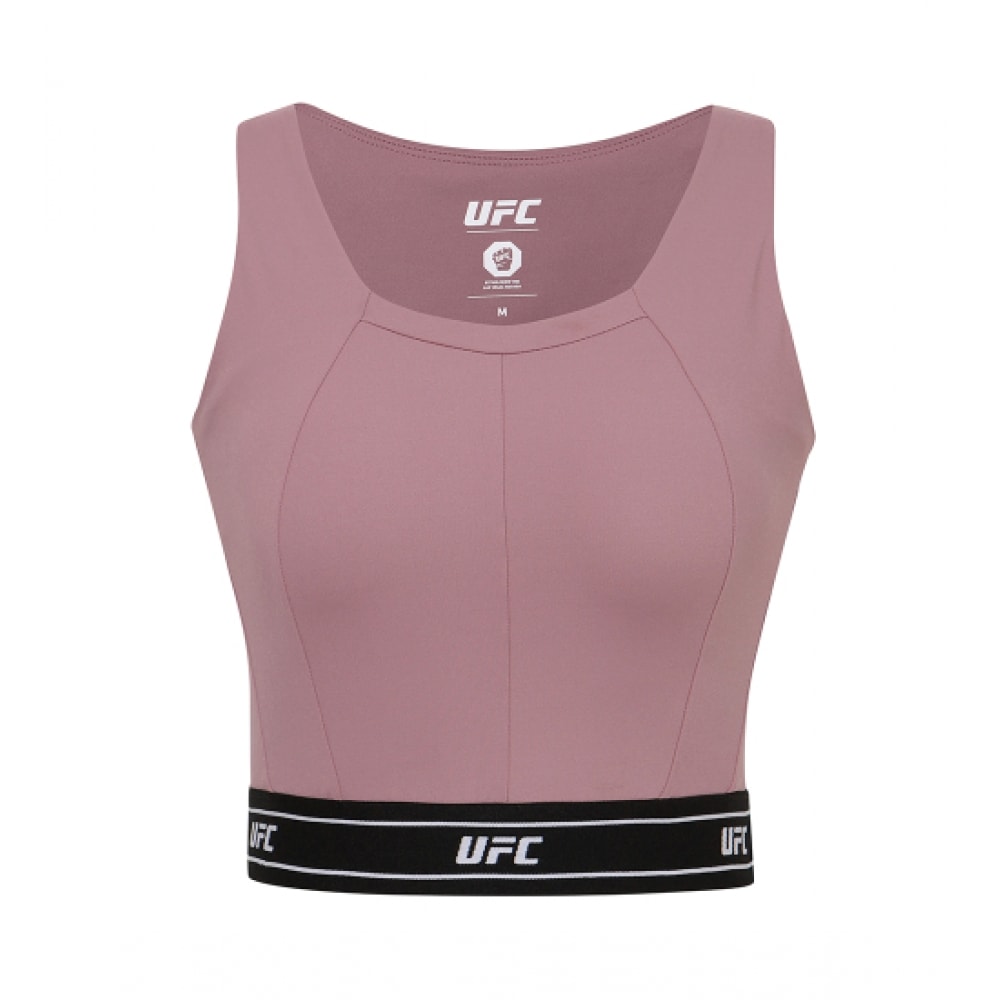UFC スポーツ UFC アクティブスリムフィットブラトップローズワイン U4SLX2207RW
