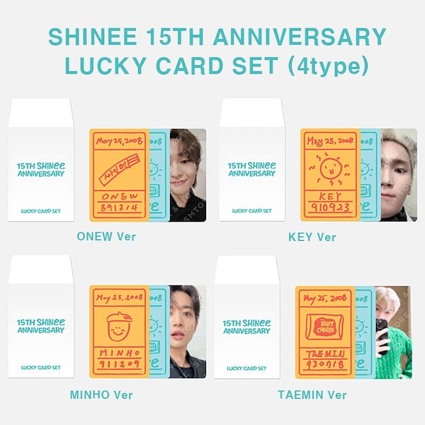 Qoo10] SMエンターテインメント SHINee 15th Annivers