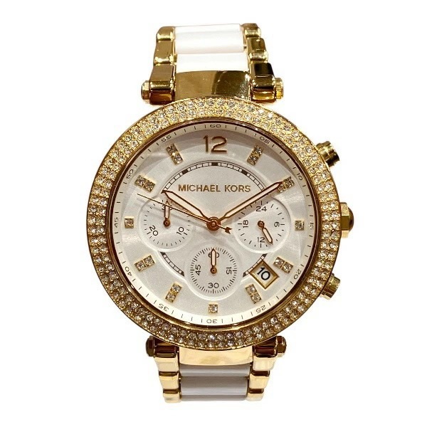 マイケル・コース MK-6119 クォーツ 時計 腕時計 レディース 【中古】