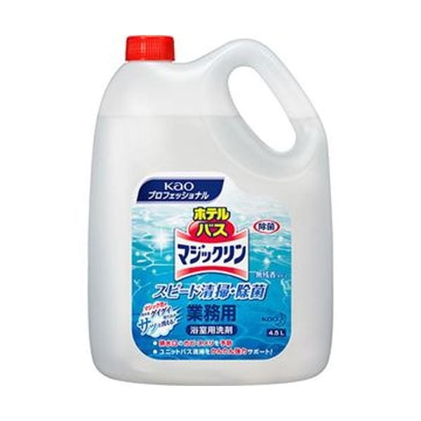 （まとめ）花王 ホテルバスマジックリン 業務用4.5L 1個(×5セット)