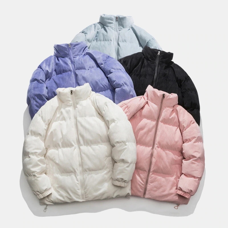 2025INS大人気 新作 冬 厚手 ゆったり スタンドカラー トレンド ダウンコート シンプル 着痩せ ファッション 中綿ジャケット