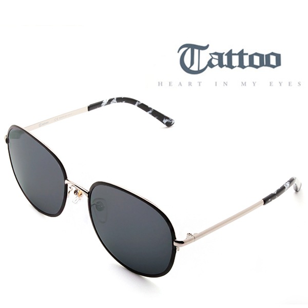 【超目玉枠】 Unisex Authentic 正規品 サングラス metal TA3804S-C4 [Tattoo] Sunglasses OKEYE delivery Free UVプロテクト サングラス