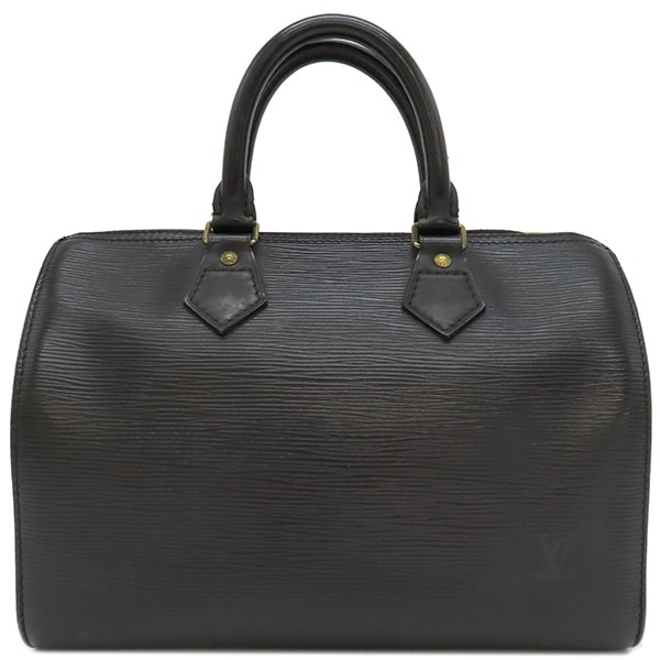ルイヴィトン LOUIS VUITTON ハンドバッグ スピーディ25 エピレザー ノワール ゴールド金具 黒 ボストンバッグ 鍵/パドロック欠品 M59032 VI0991【中古】