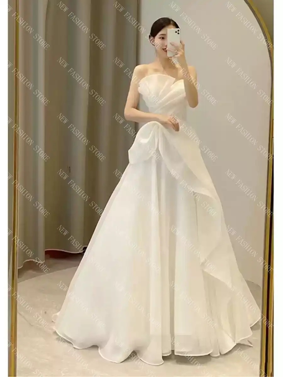 ウエディングドレス 白-71