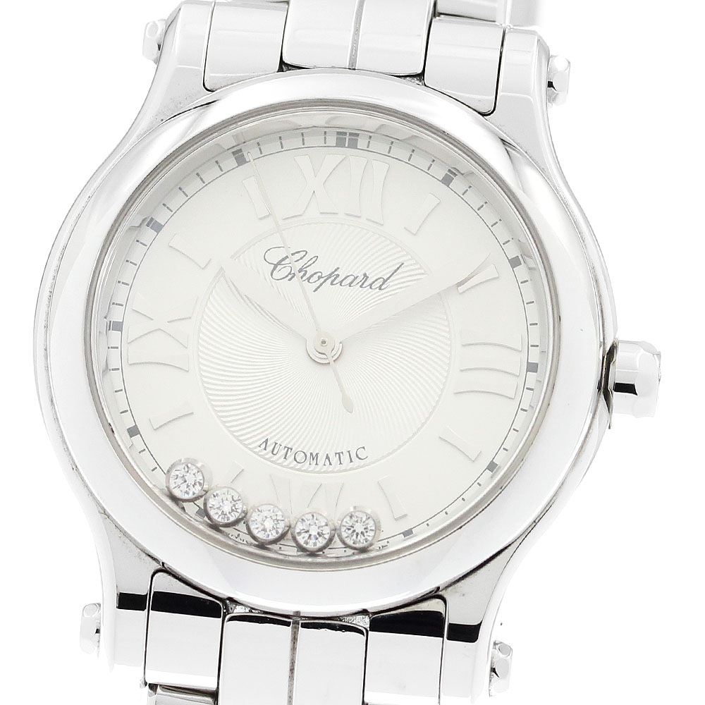ショパール Chopard 278573-3002 ハッピースポーツ 自動巻き レディース 良品 箱付き_902024【中古】