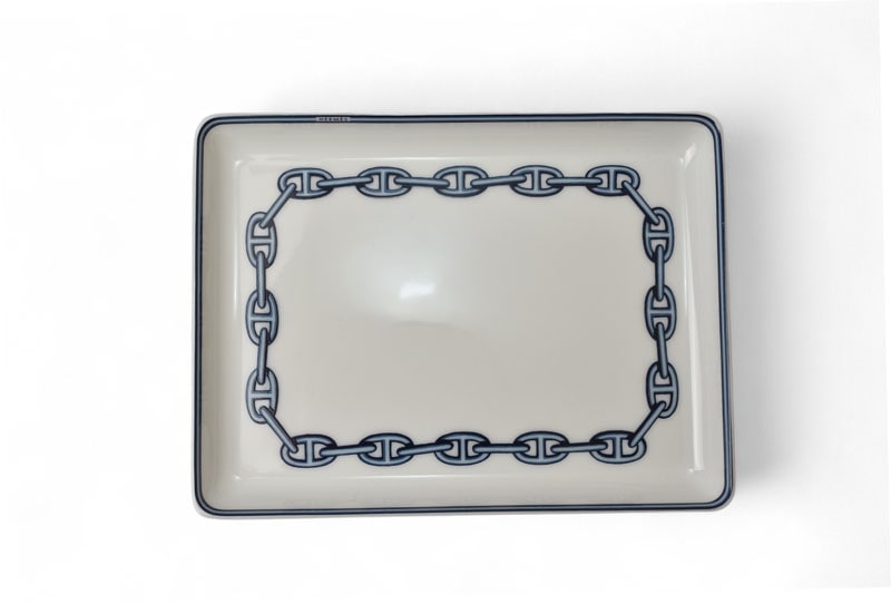 プレート/小皿 四角プレート シェーヌダンクル インテリア/食器 未使用【 中古】