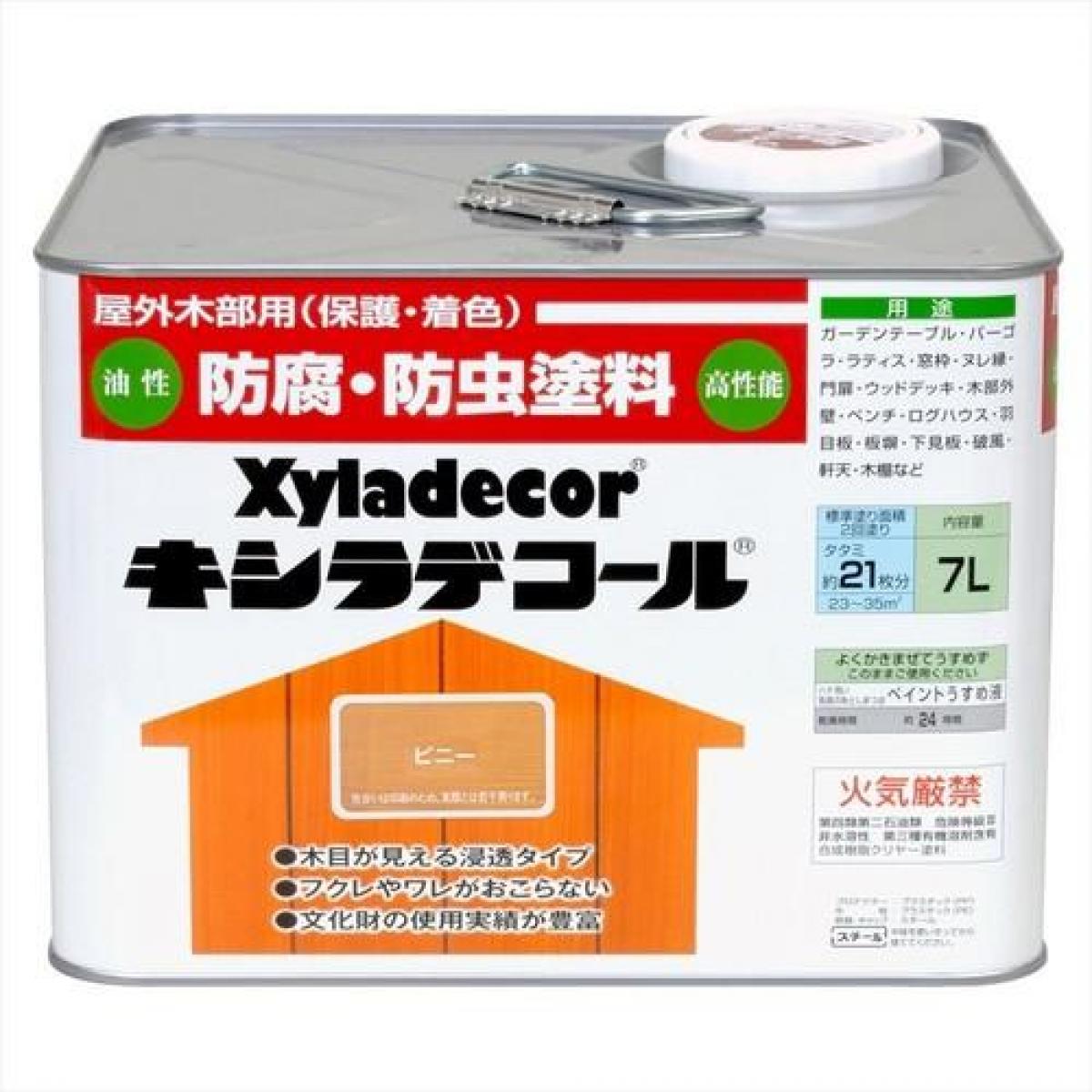 大阪ガスケミカル キシラデコール #102ピニー 7L 　油性 屋外用 防腐防虫 塗料 補修用品 住宅資材