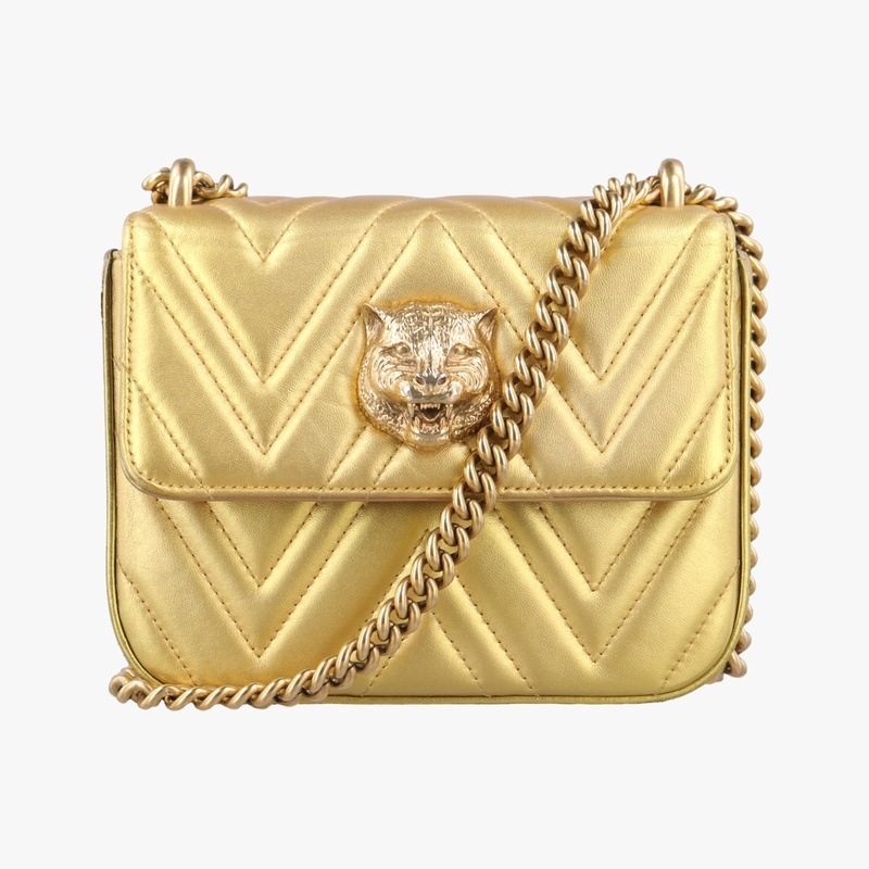 ブロードウェイゴールドレザー432581G019763661中古