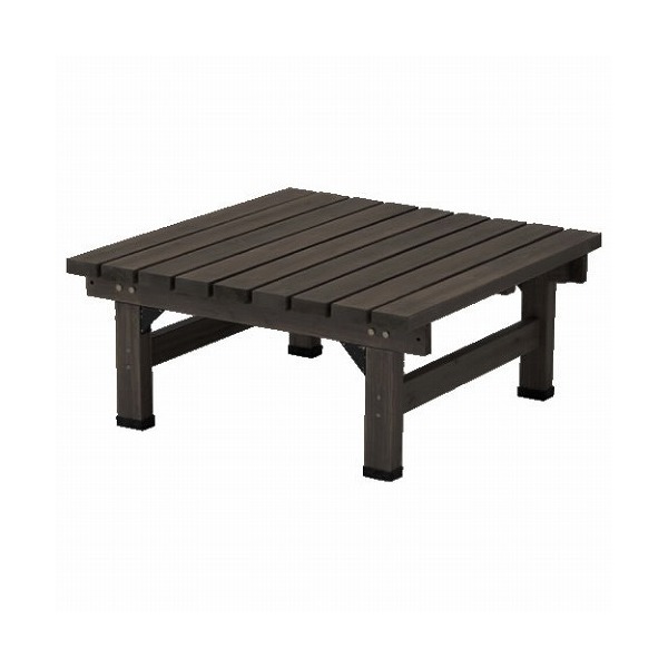 住まいスタイル デッキ縁台 9090 ダークブラウン SST-DEC-9090DBR メーカー直送