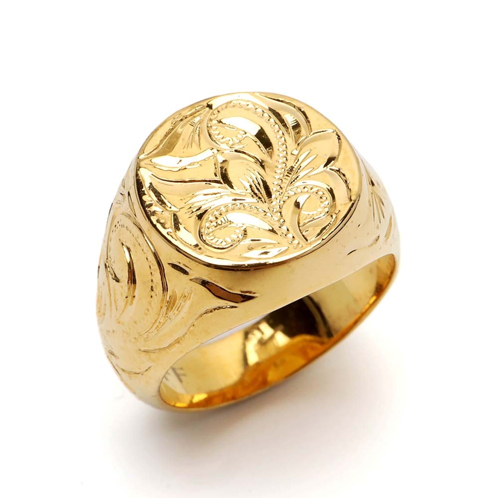 BFF 印台リング カレイキニ [bffr007-g-l]