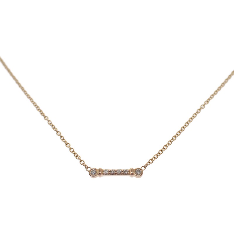 フルールドリスキーバー 67281969 ネックレス K18イエローゴールド ダイヤモンド レディース【Aランク】