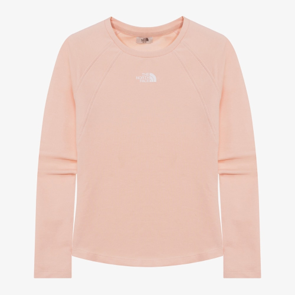 ザ・ノース・フェイス NT7TR30M ホワイトレーベル女性用デルファイロングスリーブラウンドTシャツ_ソフトピンク 5,338円