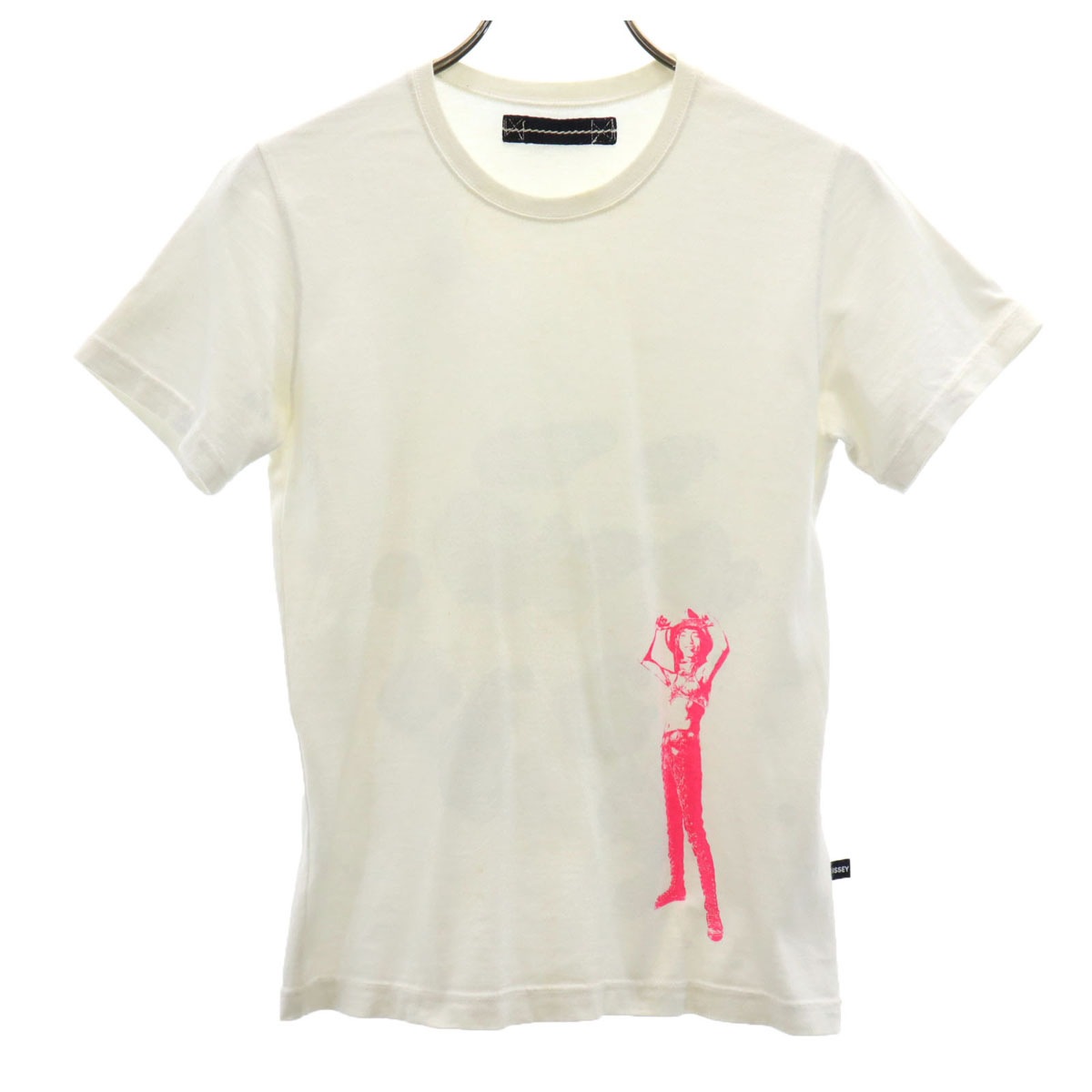日本製 半袖 Tシャツ 2 ホワイト レディース 古着