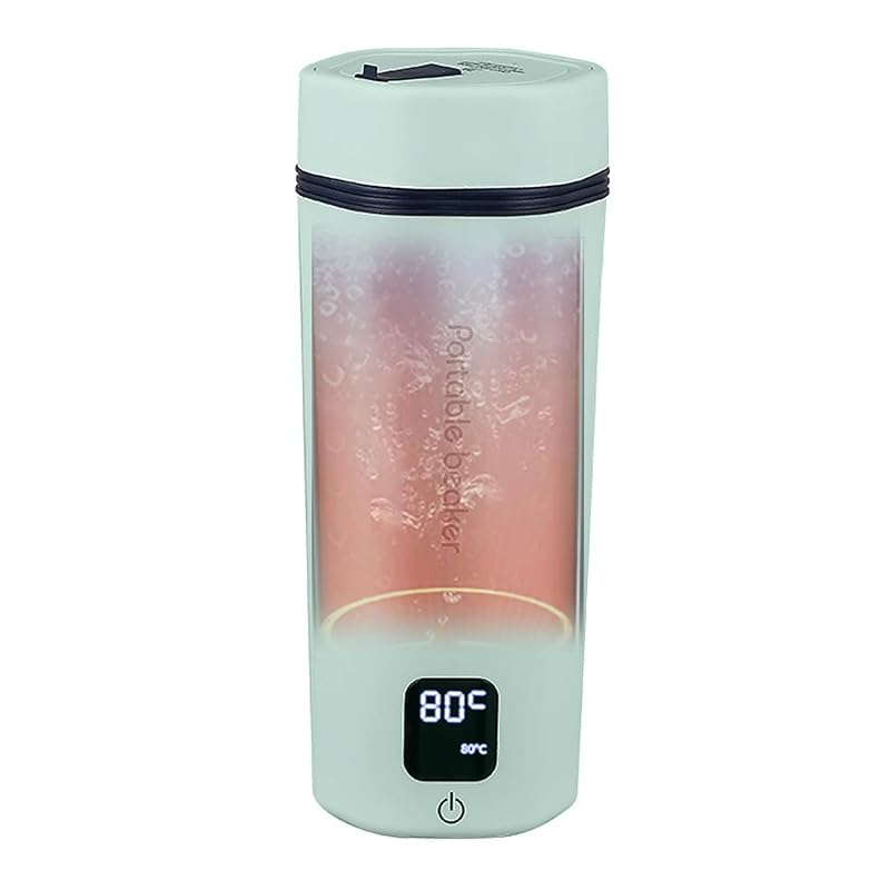 即納：「やかんだけでなく保温カップにもなる」 MACOLAUDER 電気ケトル 45℃～100℃の6階段の温度 お湯が沸かせる水筒 5分沸騰 450ml 電気ポット 304ステンレス 小型 300Ｗ 6,419円