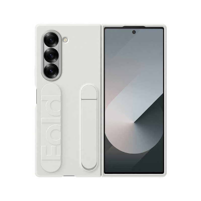 GALAXY　(サムスンGalaxy純正)Galaxy Z Fold6 Silicone Case Samsung(サムスン) White　EF-MF956TWEGJP