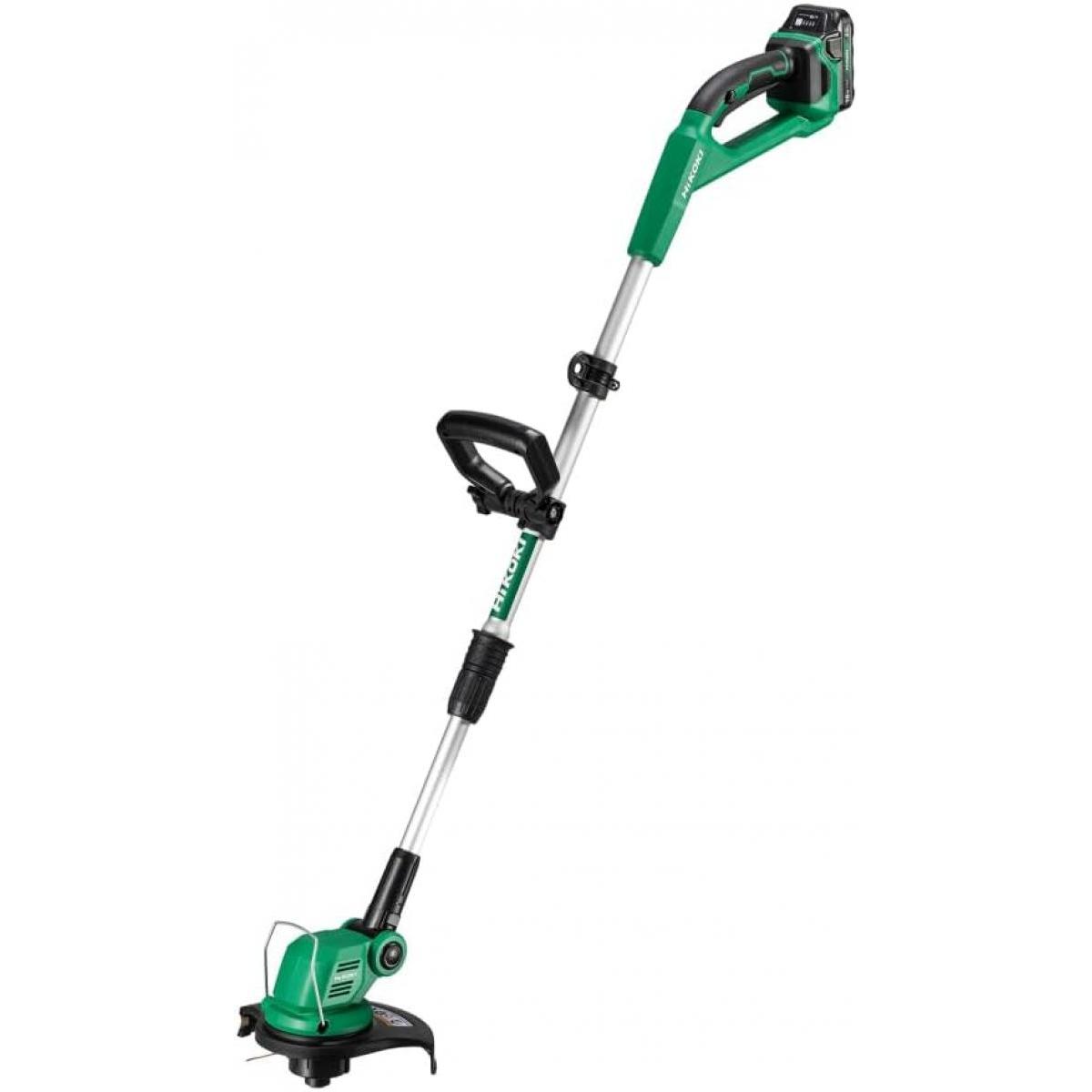 HiKOKI(ハイコーキ) 18V 充電式 草刈機 刈払い機 草刈 除草 雑草対策 便利 刈込径230mm 蓄電池・充電器付 CG18DGA(BG)