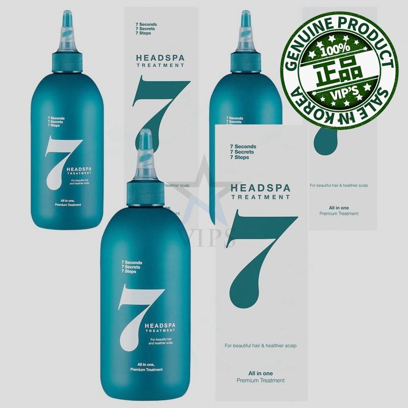 ヘッドスパ7 青い目 ブラックヘアトリートメント 300ML 三つ