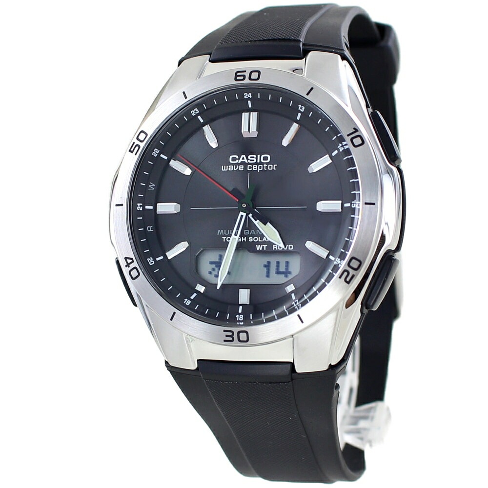 カシオ ウェーブ セプター 電波ソーラー腕時計 メンズ 電波腕時計 おすすめ ソーラー 腕時計 手表 海外旅行 レジャー用 防水 釣り アウトドア キャンプ 試験 受験 入学祝い 仕事用 普段使い 男