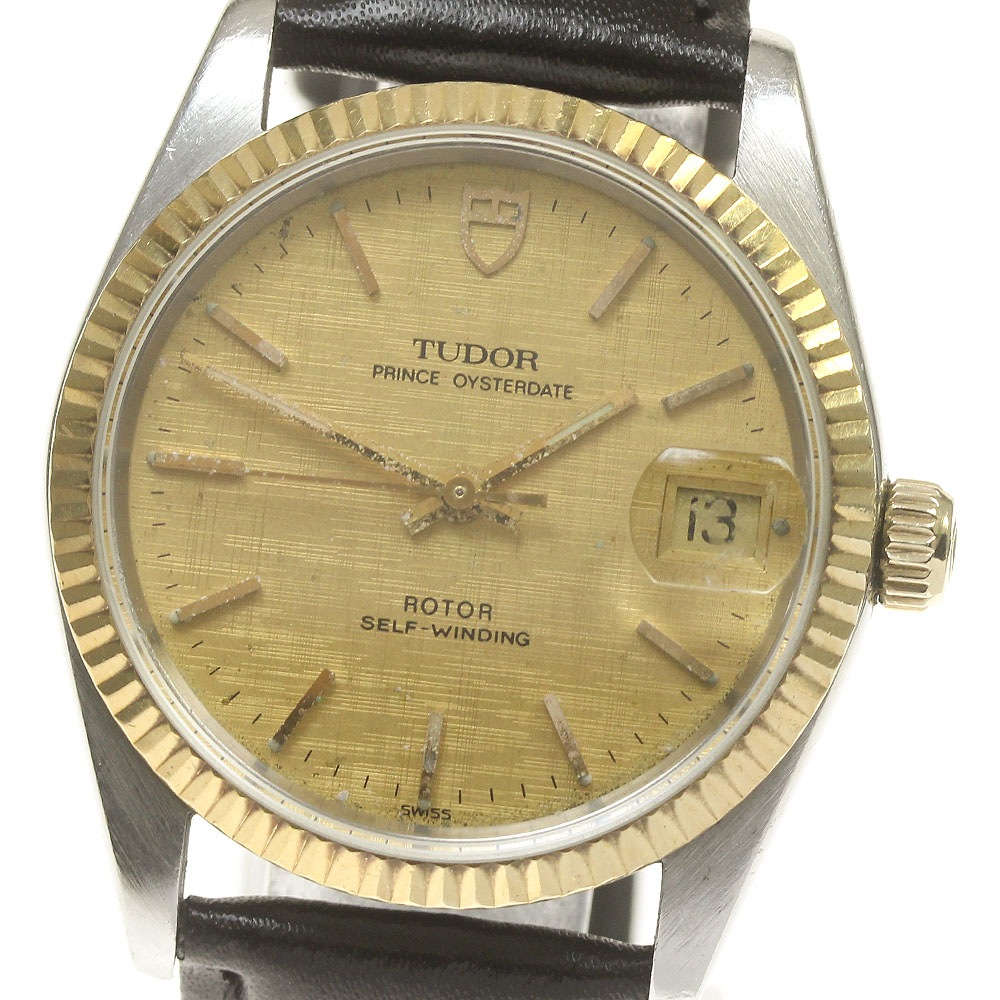 チュードル TUDOR 74000 プリンス オイスターデイト YGベゼル cal.2824-2 自動巻き メンズ _821983【中古】