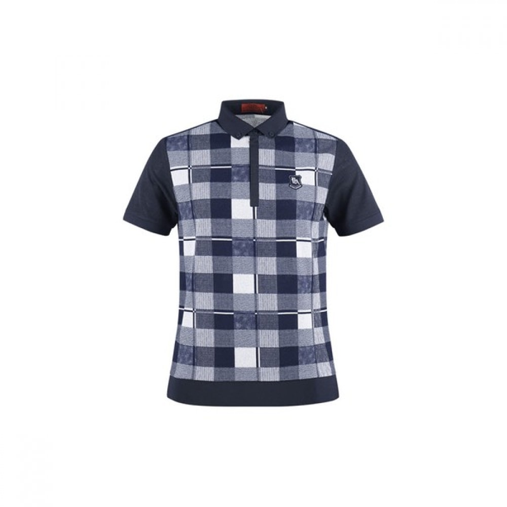 (ラックスゴルフ) ラックスゴルフ山口メンズプレミアムシボリ半袖ゴルフシャツ YG3M409