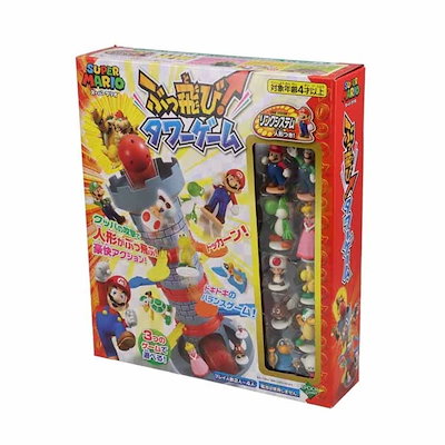他サイト： エポック社 スーパーマリオ ぶっ飛び！　タワーゲーム スーパーマリオブットビタワーゲーの商品画像