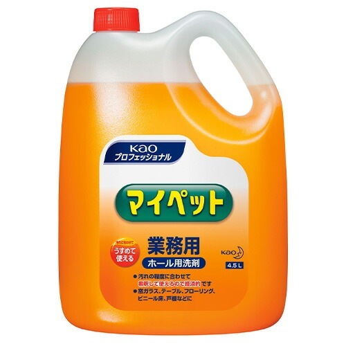 （まとめ買い）ホール/客室清掃用洗浄剤 マイペット業務用 4.5L 505613 [x3]