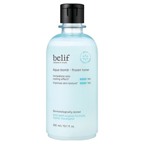 【Wid】 アクア バム プロズン トナー / 300ml / 1個 / 氷点下トナー / クーリング効果 / 瞬間冷却 / 毛穴引き締め / 水分補給 / 鎮静ケア / 大容量 / シャーベット質感