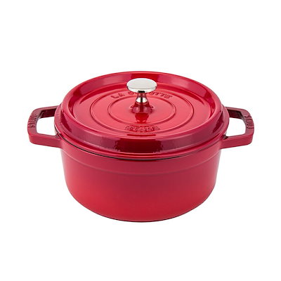 他サイト： 鍋 ピコココット ラウンド 22cm 両手鍋 ホーロー鍋 ピコ ココット 鍋 なべ 調理器具の商品画像